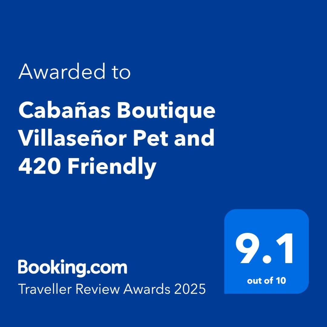 Cabanas Boutique Villasenor Pet And 420 Friendly Huasca de Ocampo Exteriör bild